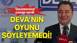 DEVA’nın oyunu söyleyemedi!
